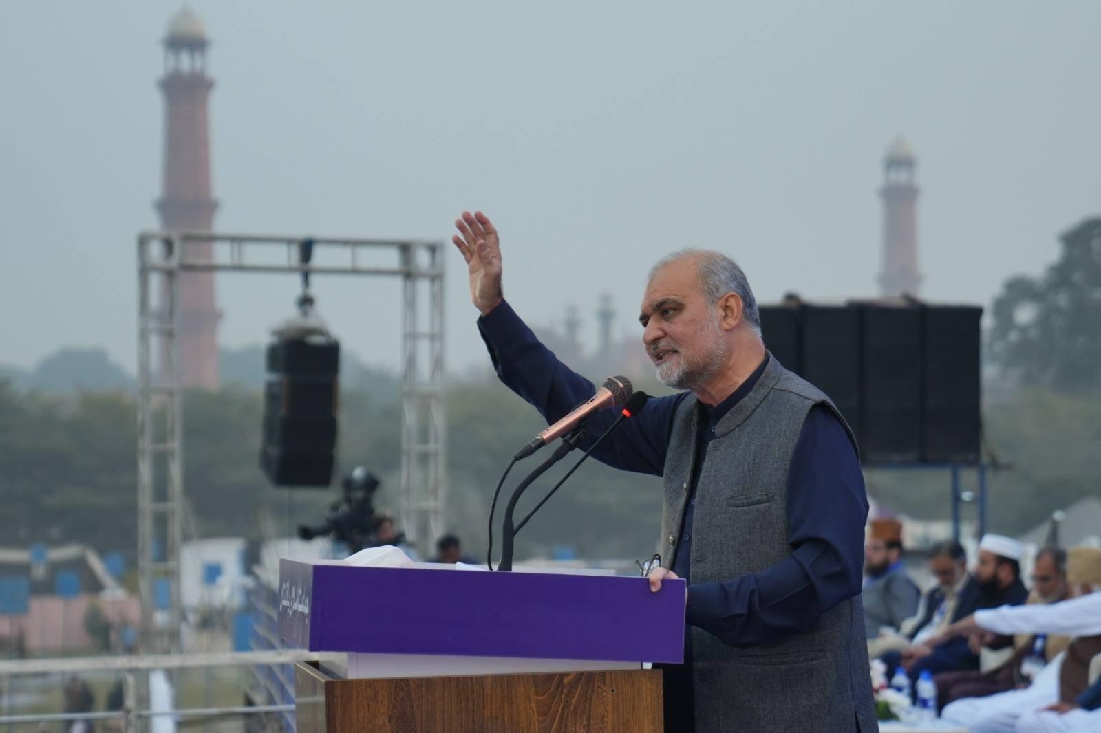 Inaugural Session of Ijtema Aam: Hafiz Naeemur Rehman Addresses Participants