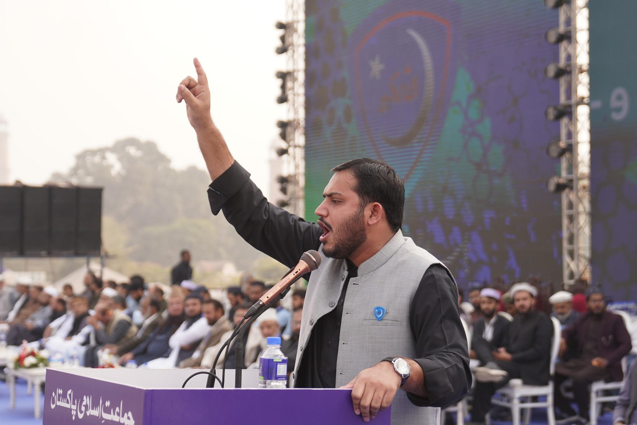 Hasan Bilal Hashmi Addresses Youth at “Utho Jahan Badal Do” Session