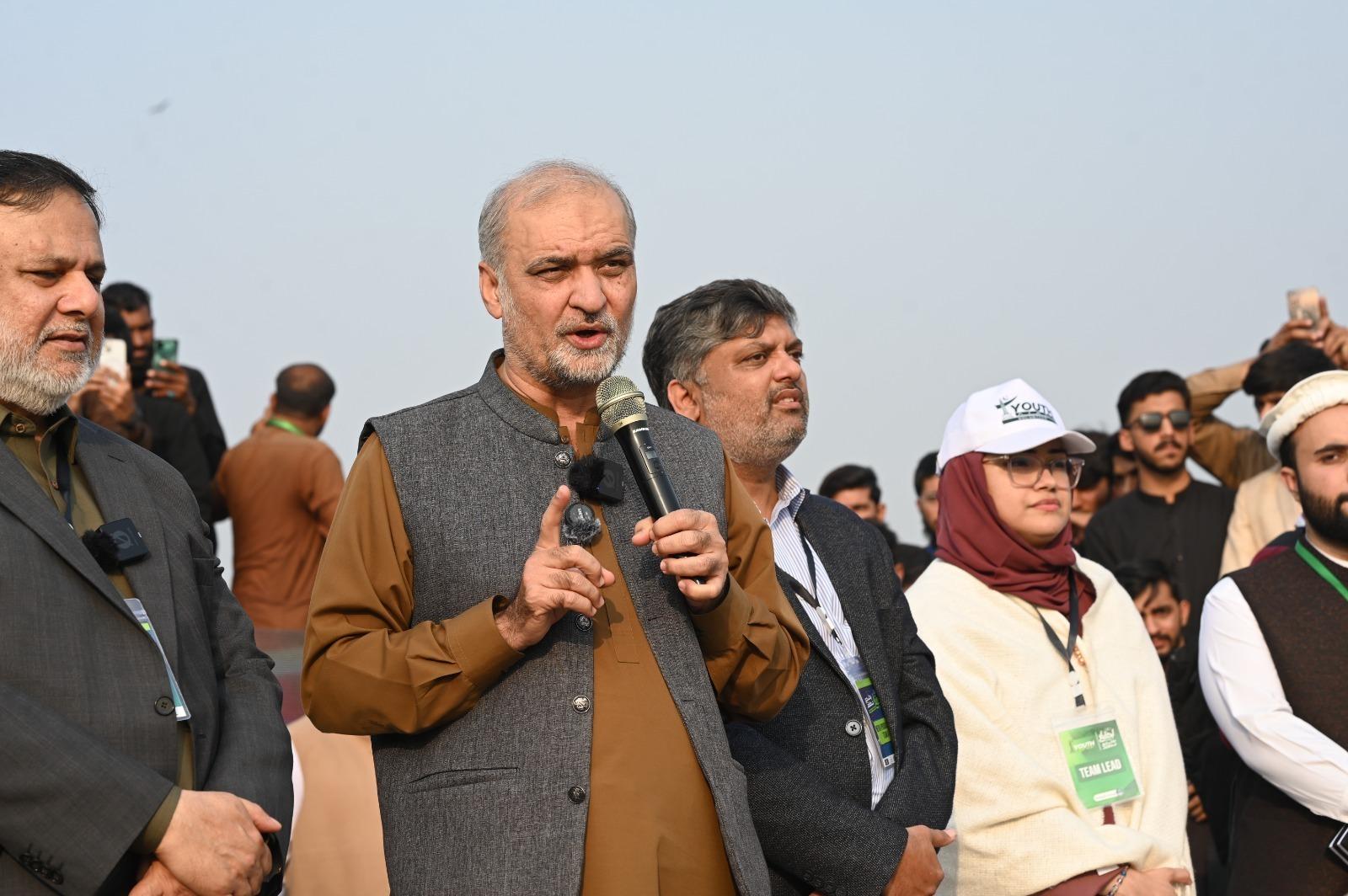 Ameer Jamaat-e-Islami Visits Youth Arena at All Pakistan Ijtima